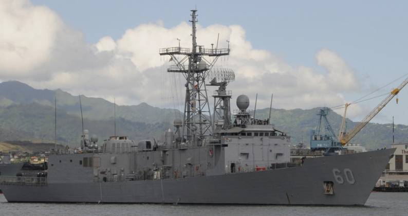USS Rodney M. Davis FFG-60 - Perry class frigate