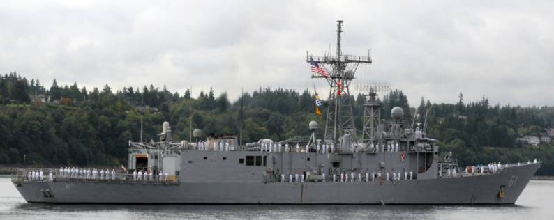 USS Ingraham FFG-61 - Perry class frigate