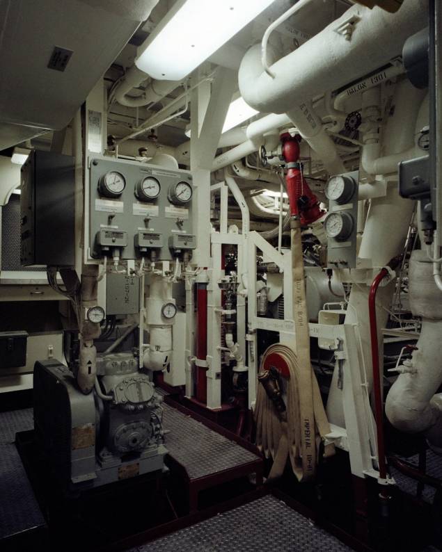 auxilary machinery room no.1 aboard USS Gary FFG 51
