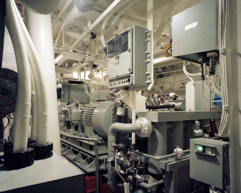 auxilary machinery room no.1 aboard USS Gary FFG-51