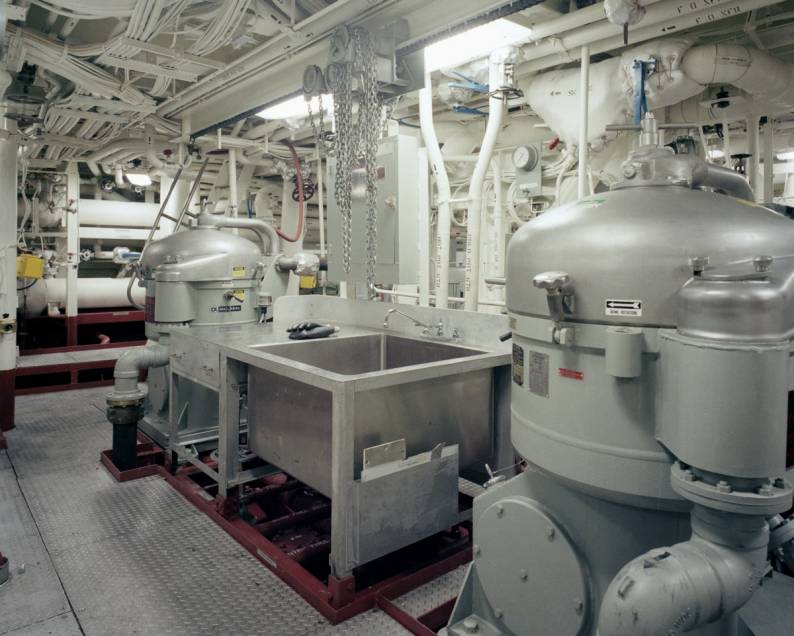 auxilary machinery room no.2 aboard USS Ford FFG-54