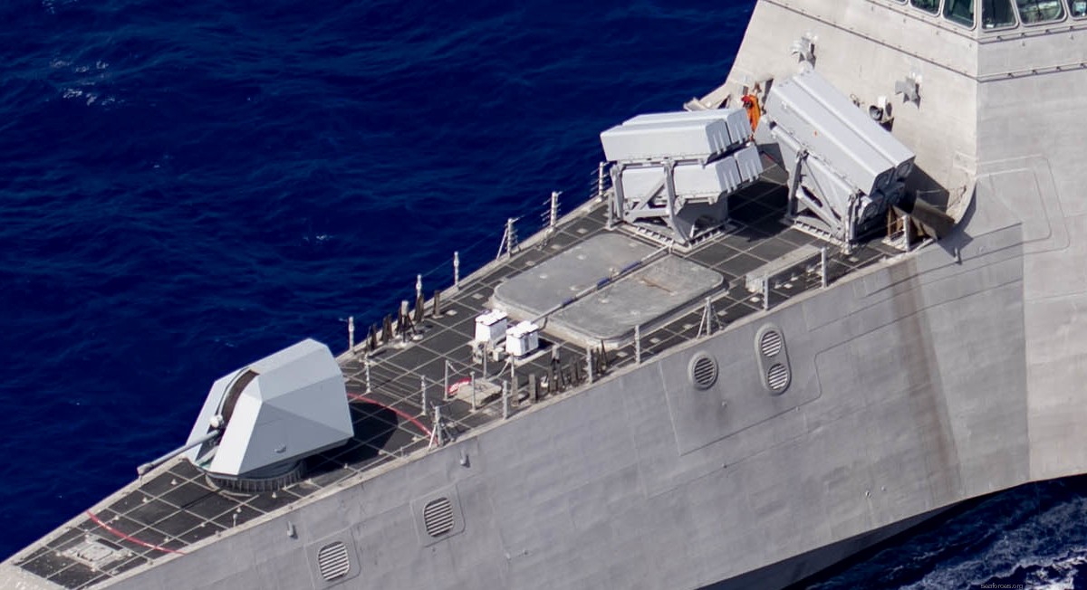 فئة الاستقلال سفينة قتالية ساحلية الولايات المتحدة البحرية الأسترالية 14c MK.110 بندقية كونغسبيرغ الضربة البحرية صاروخ nsm