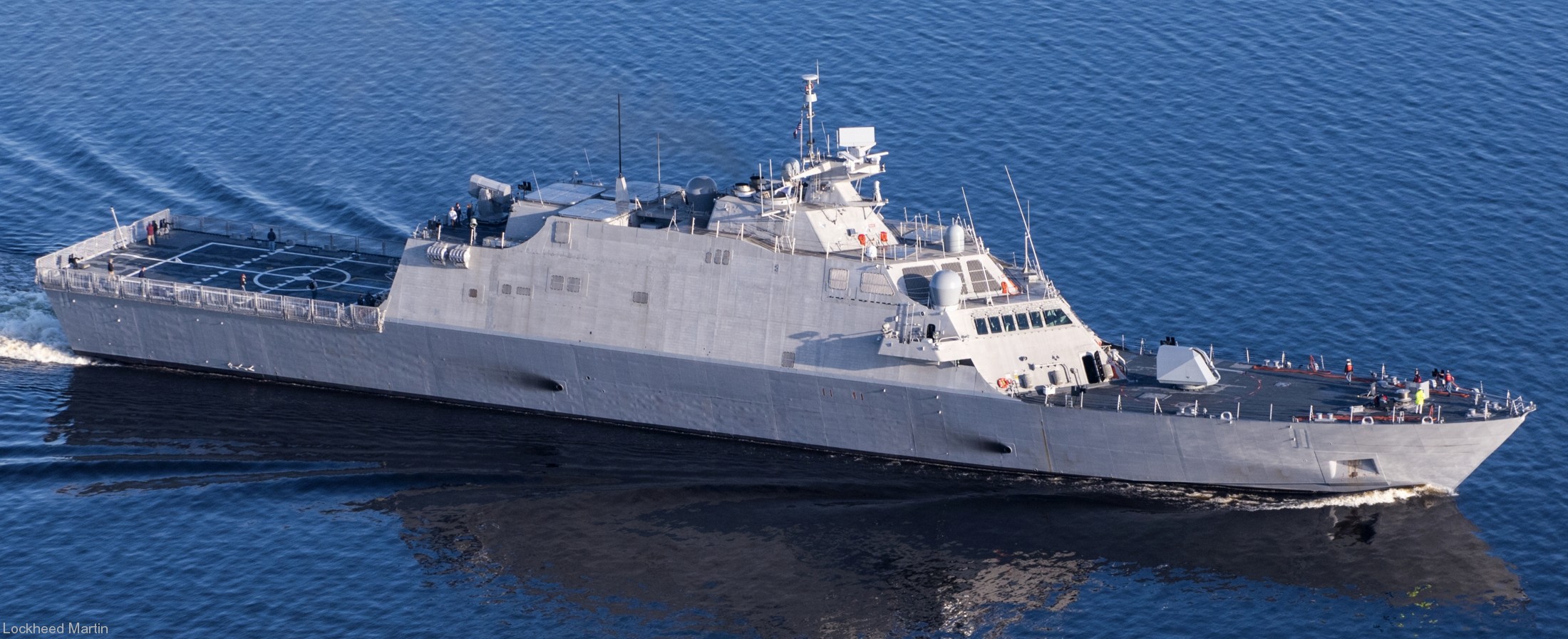 lcs-11 uss sioux city freedom class littoral combat ship us navy 22 trials lake michigan