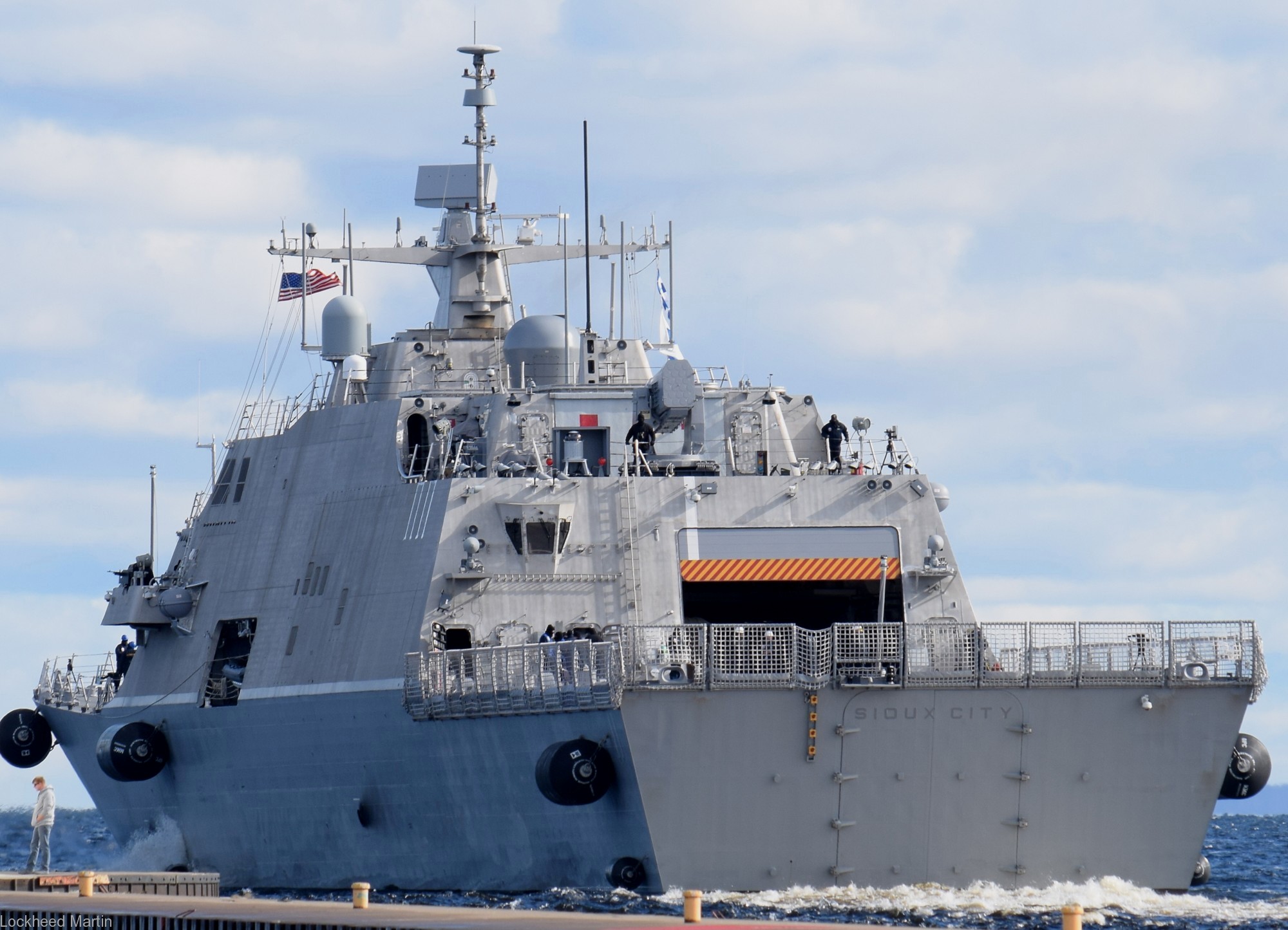 lcs-11 uss sioux city freedom class littoral combat ship us navy 60 marinette wisconsin