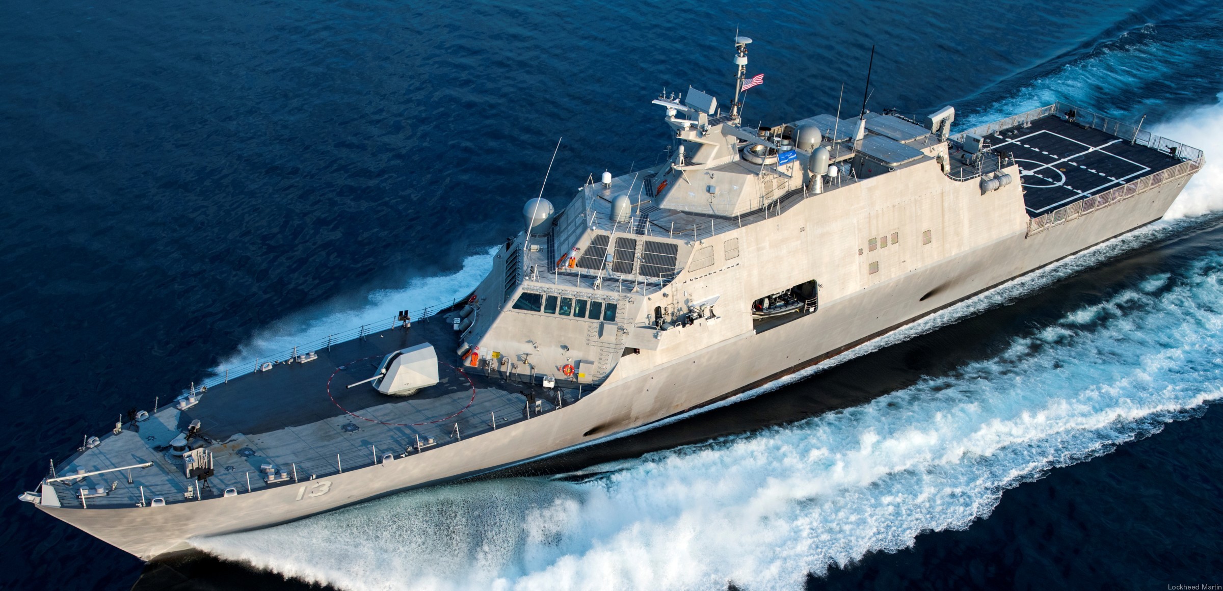 lcs-13 uss wichita freedom class littoral combat ship navy 06 acceptance trials lake michigan