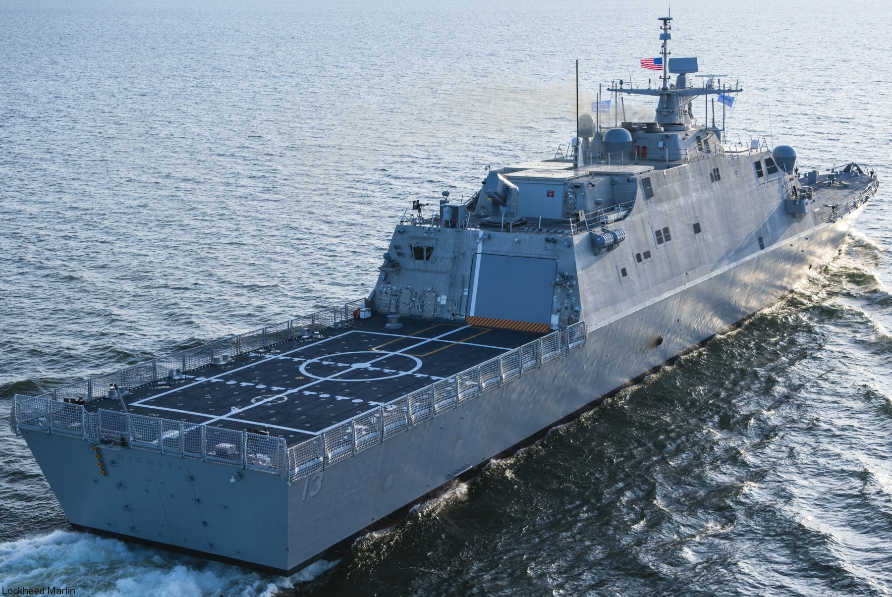 lcs-13 uss wichita freedom class littoral combat ship us navy 10 trials lockheed martin