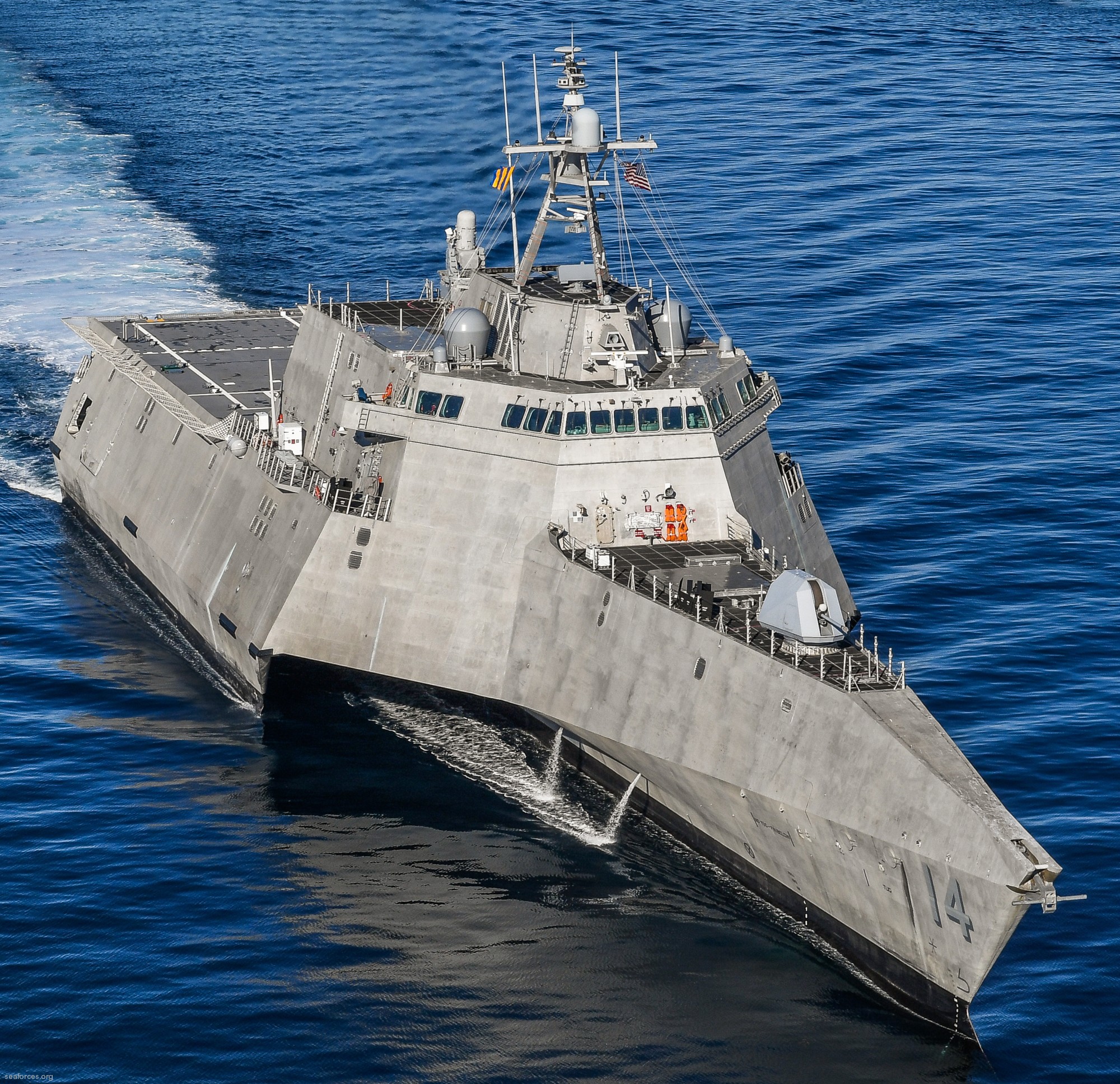 فئة الاستقلال السفينة القتالية الساحلية الأمريكية البحرية austal 16c