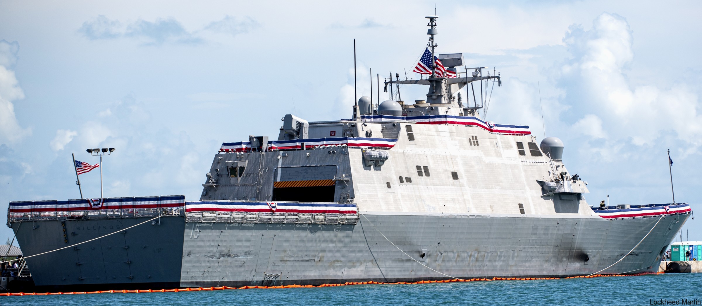 lcs-15 uss billings freedom class littoral combat ship us navy 10 commissioning key west florida