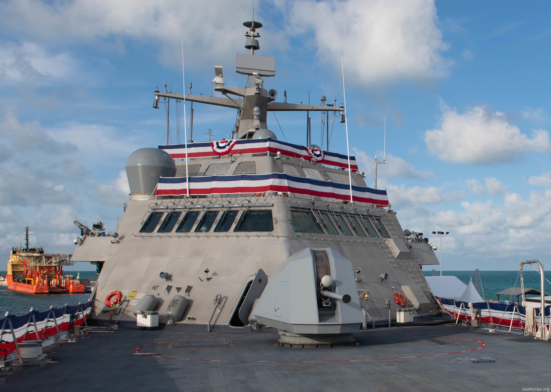 lcs-15 uss billings freedom class littoral combat ship us navy 12 commissioning key west florida