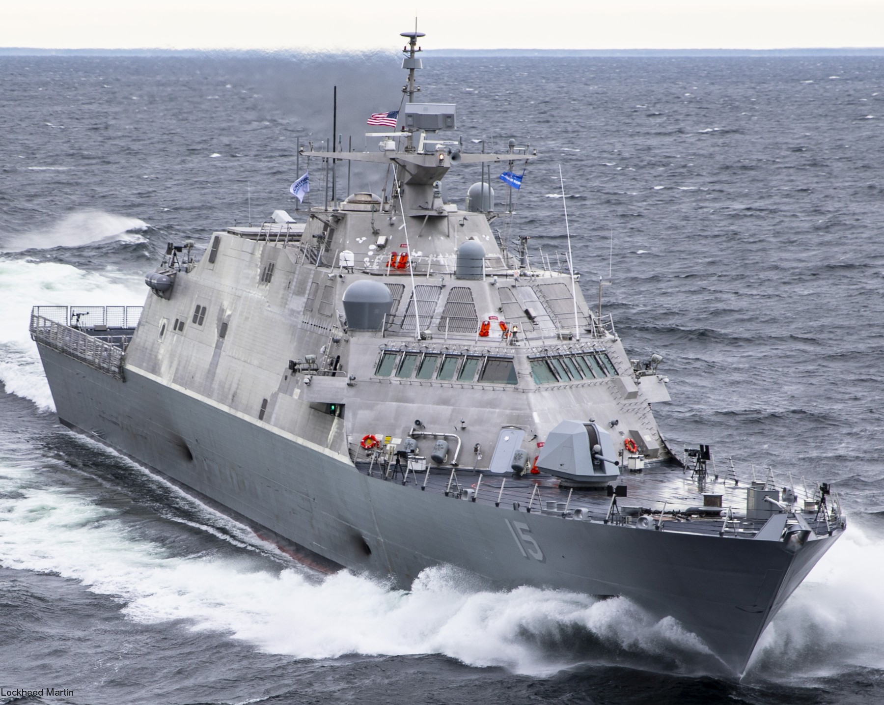 lcs-15 uss billings freedom class littoral combat ship us navy 37 acceptance trials lockheed martin
