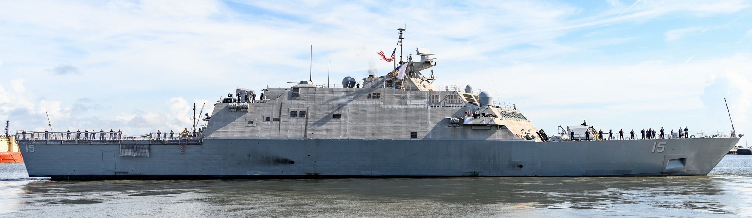 lcs-15 uss billings freedom class littoral combat ship us navy 56 naval station mayport florida