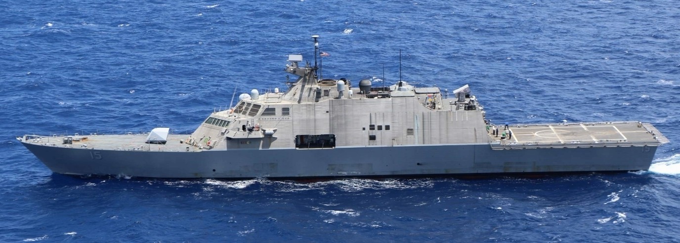 lcs-15 uss billings freedom class littoral combat ship us navy 81 caribbean sea