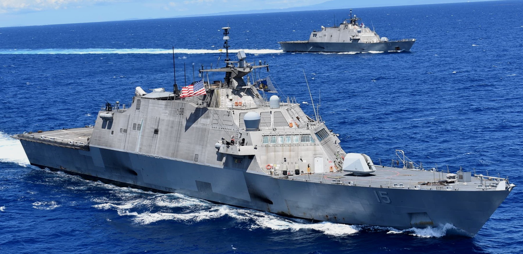 lcs-15 uss billings freedom class littoral combat ship us navy caribbean sea 90
