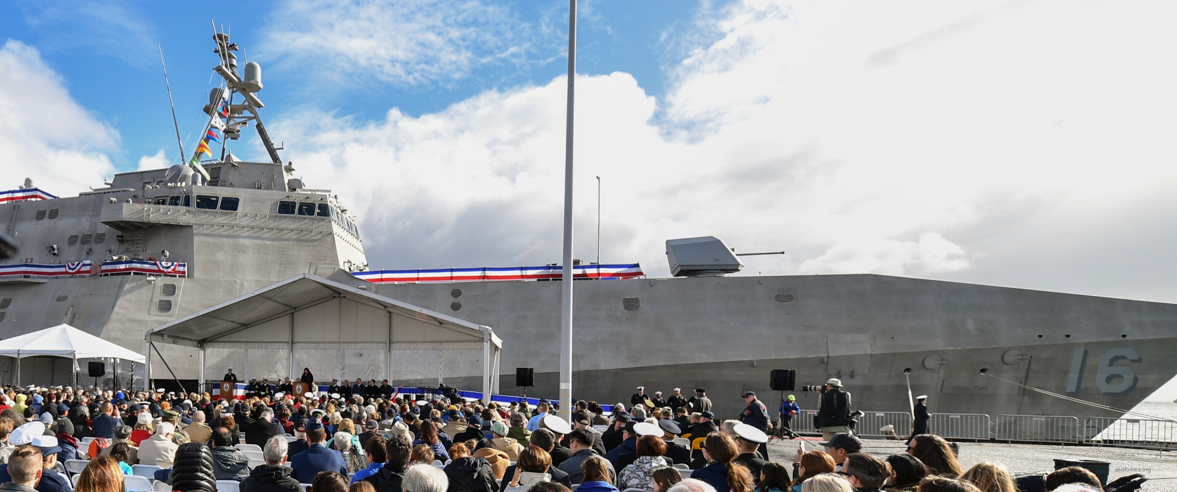 lcs-16 uss tulsa independence class littoral combat ship navy 07 commissioning san francisco february 2019