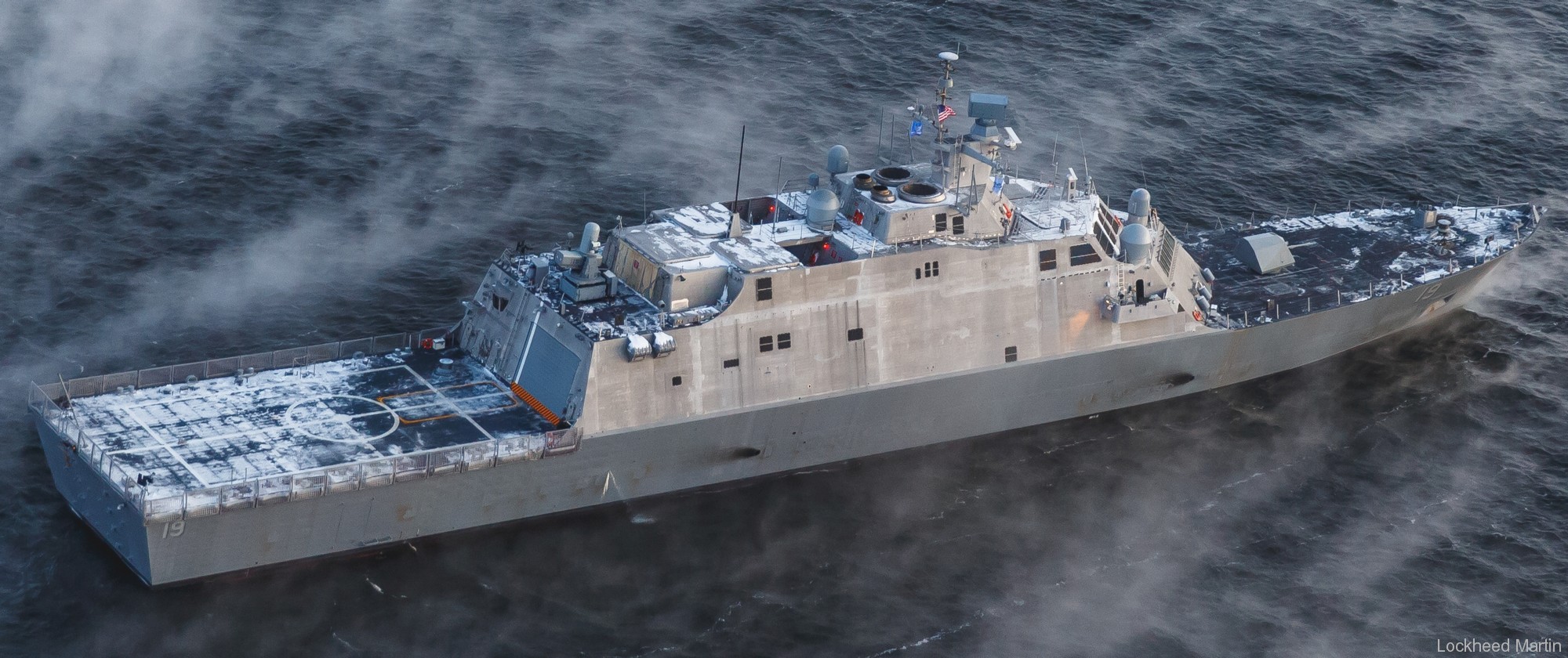 lcs-19 uss st. louis freedom class littoral combat ship us navy 19