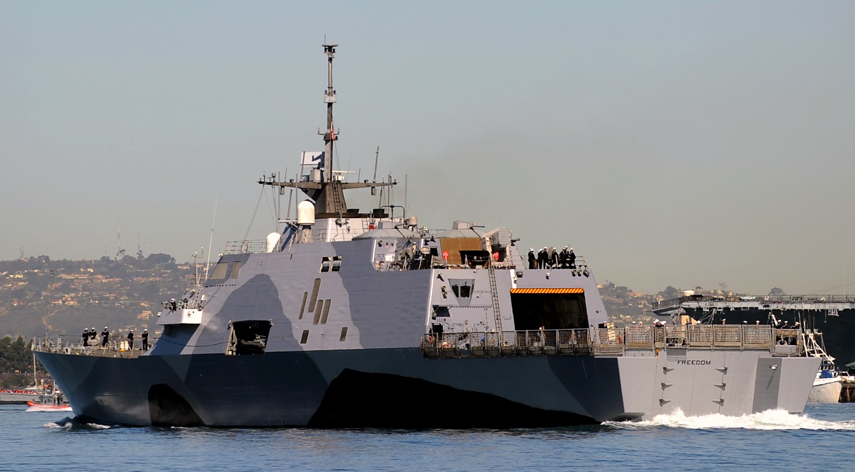 lcs-1 uss freedom class littoral combat ship us navy 45