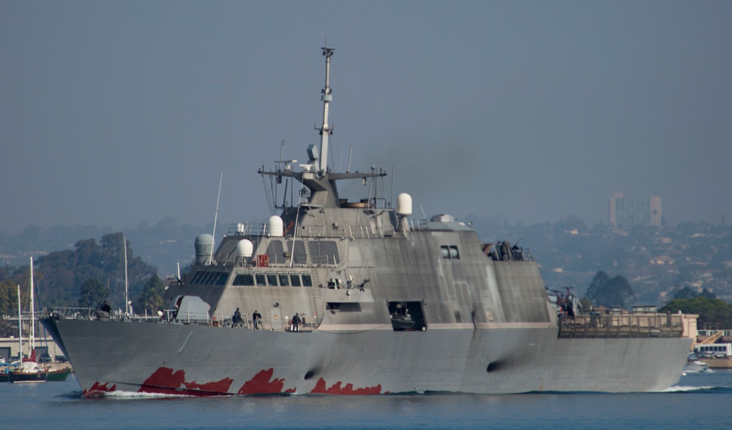 lcs-1 uss freedom class littoral combat ship us navy 57