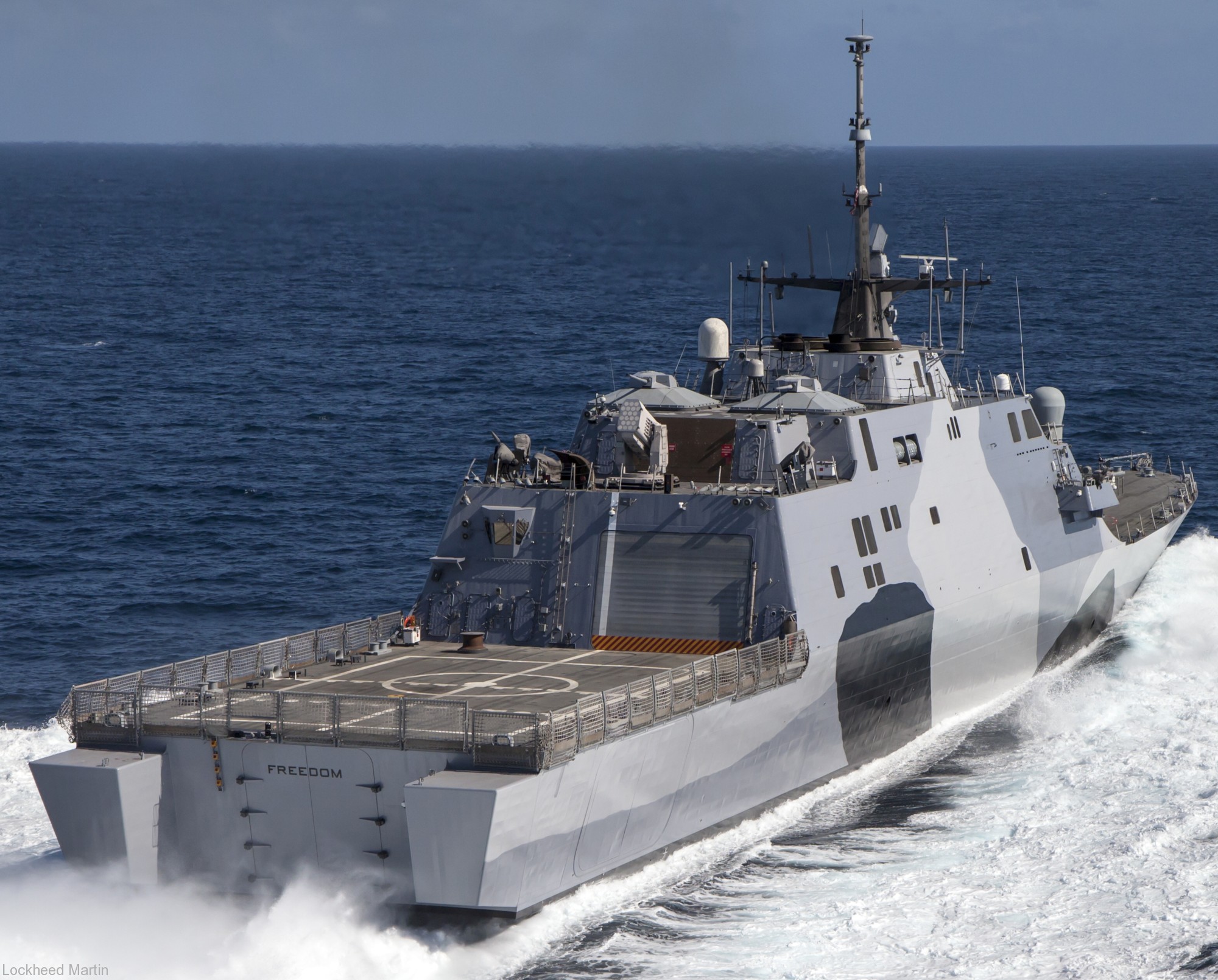 lcs-1 uss freedom class littoral combat ship us navy 161