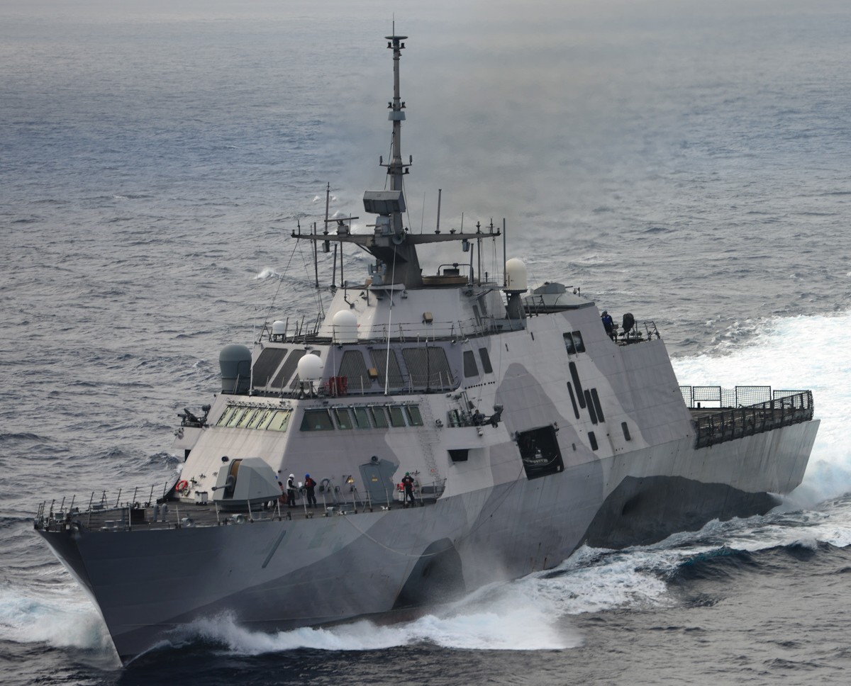 lcs-1 uss freedom class littoral combat ship us navy 194