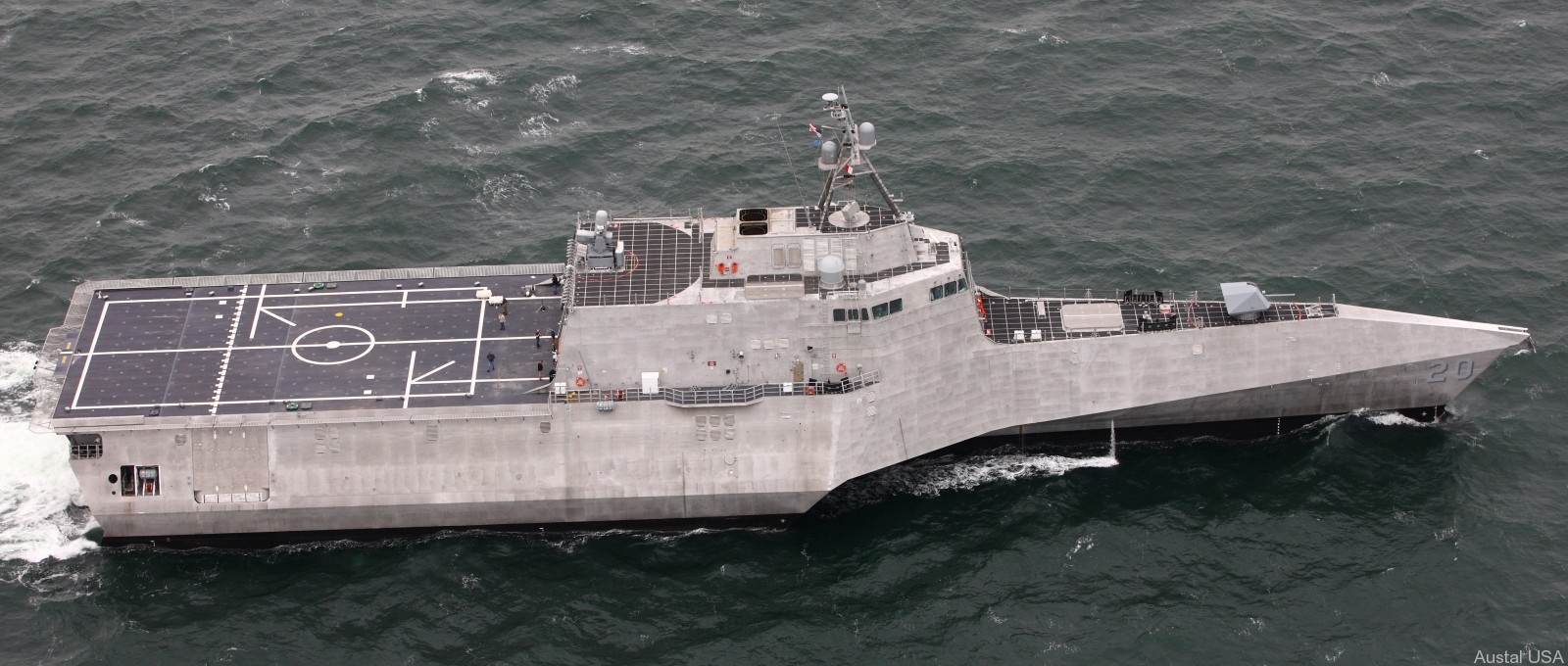 lcs-20 uss cincinnati independence class littoral combat ship us navy 14 trials austal usa