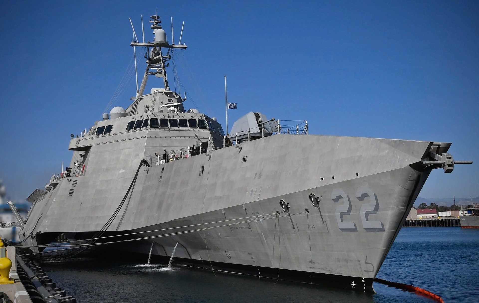 lcs-22 uss kansas city independence class littoral combat ship us navy port hueneme california 21
