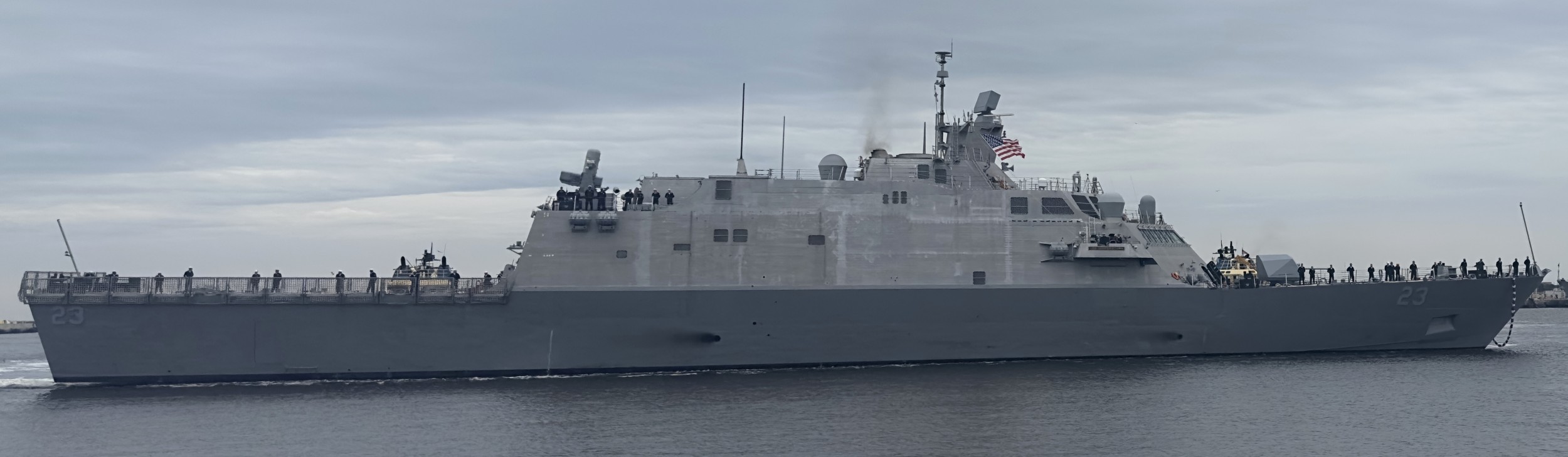 lcs-23 uss cooperstown freedom class littoral combat ship us navy naval station mayport florida 24