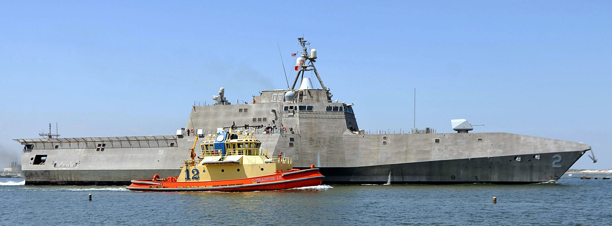 lcs-2 uss independence littoral combat ship us navy class 51a naval station mayport florida
