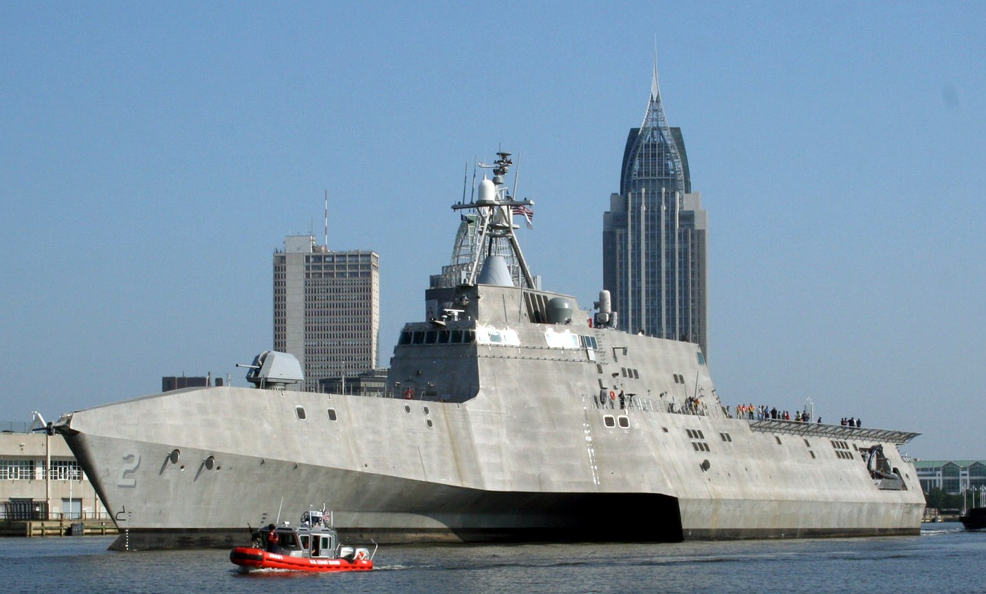 lcs-2 uss independence littoral combat ship us navy class 93 mobile alabama
