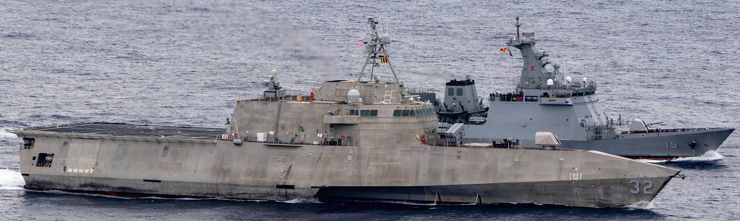 uss santa barbara lcs-32 littoral combat ship independence class us navy philippine sea 2026 15
