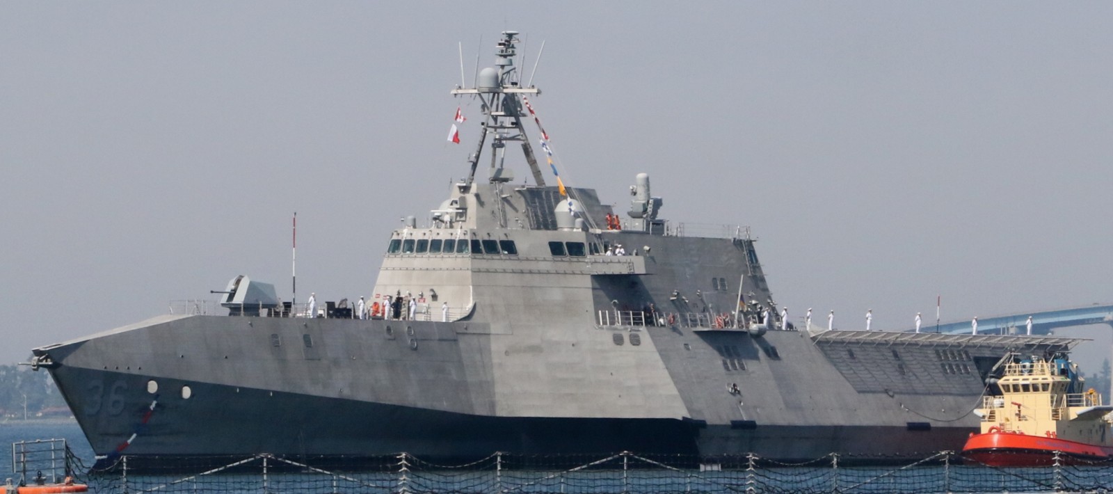 uss kingsville lcs-36 littoral combat ship independence class us navy san diego naval base homeport 2024 11
