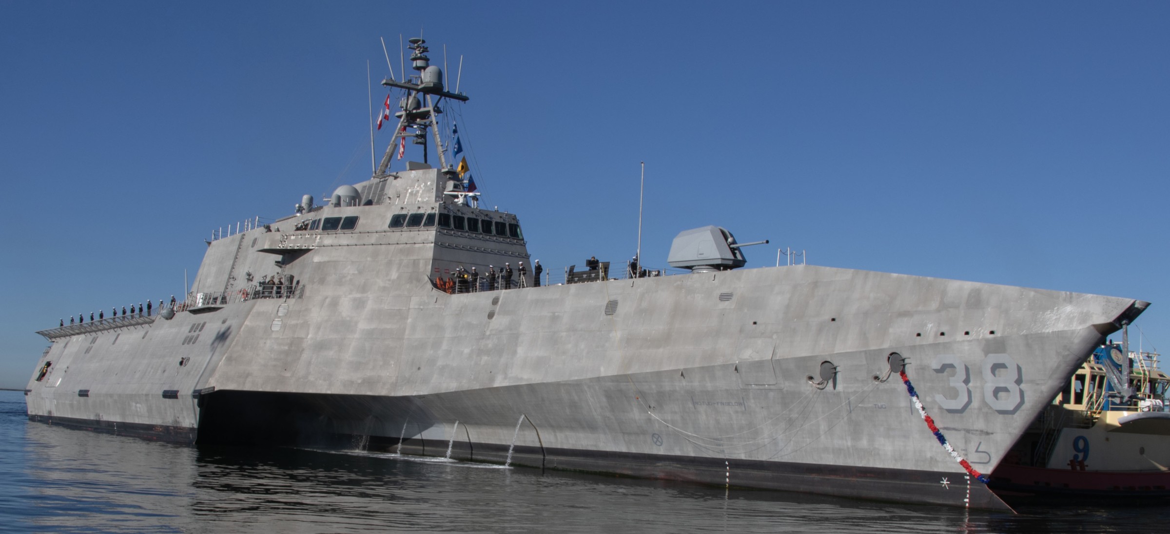 uss pierre lcs-38 independence class littoral combat ship san diego naval base homeport first time 2025