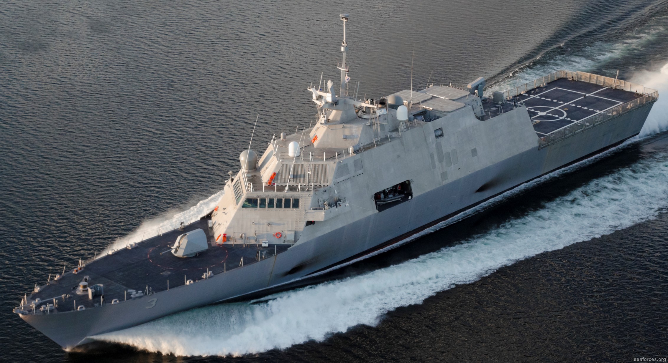 lcs-3 uss fort worth littoral combat ship freedom class us navy 53 trials