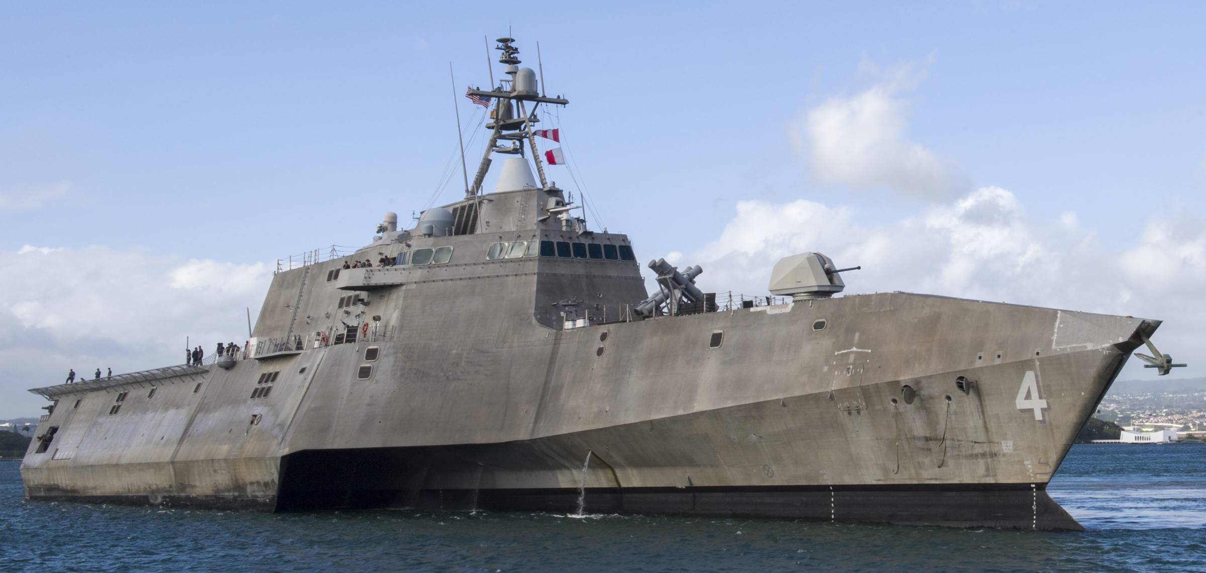 lcs-4 uss coronado independence class littoral combat ship us navy 28 pearl harbor hawaii