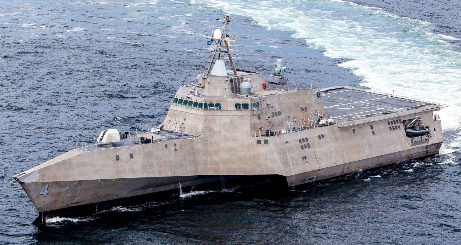 lcs-4 uss coronado independence class littoral combat ship us navy 24 acceptance trials