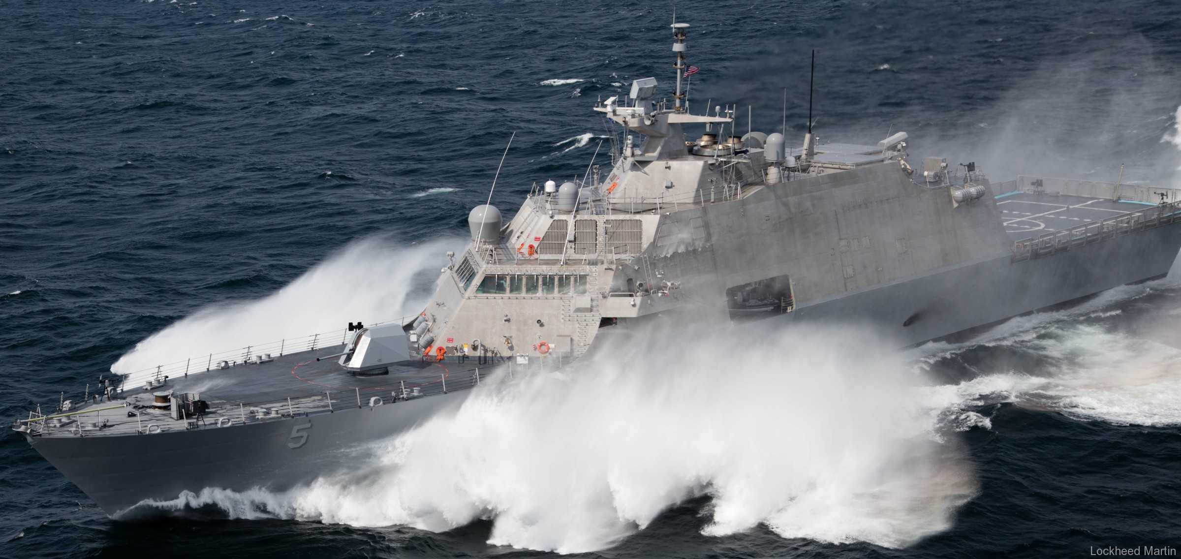 lcs-5 uss milwaukee freedom class littoral combat ship us navy 34 acceptance trials