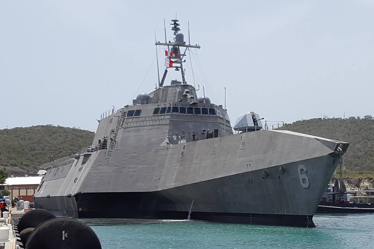 lcs-6 uss jackson independence class littoral combat ship us navy 21 guantanamo bay
