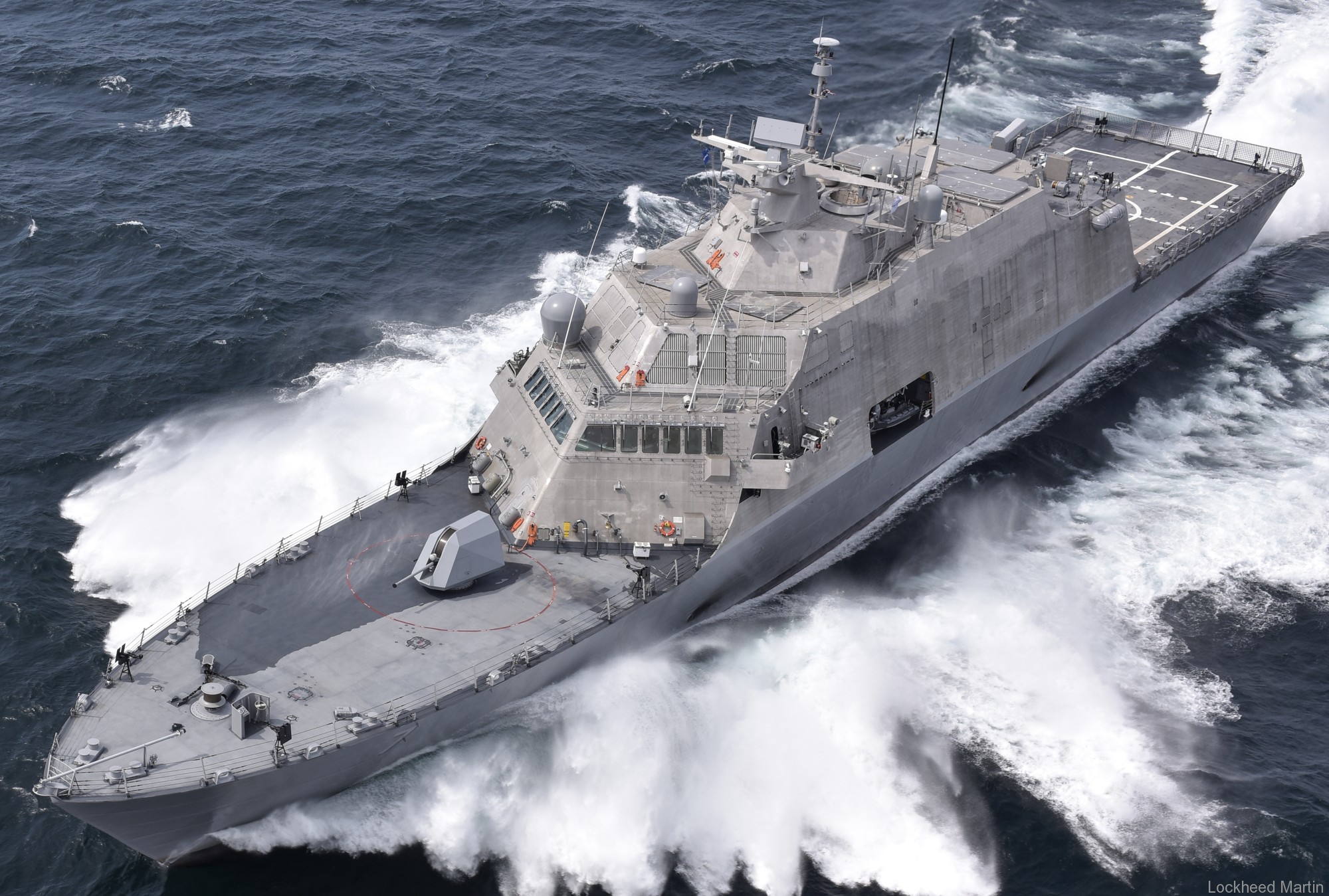 lcs-7 uss detroit freedom class littoral combat ship us navy 22 acceptance trials lockheed martin
