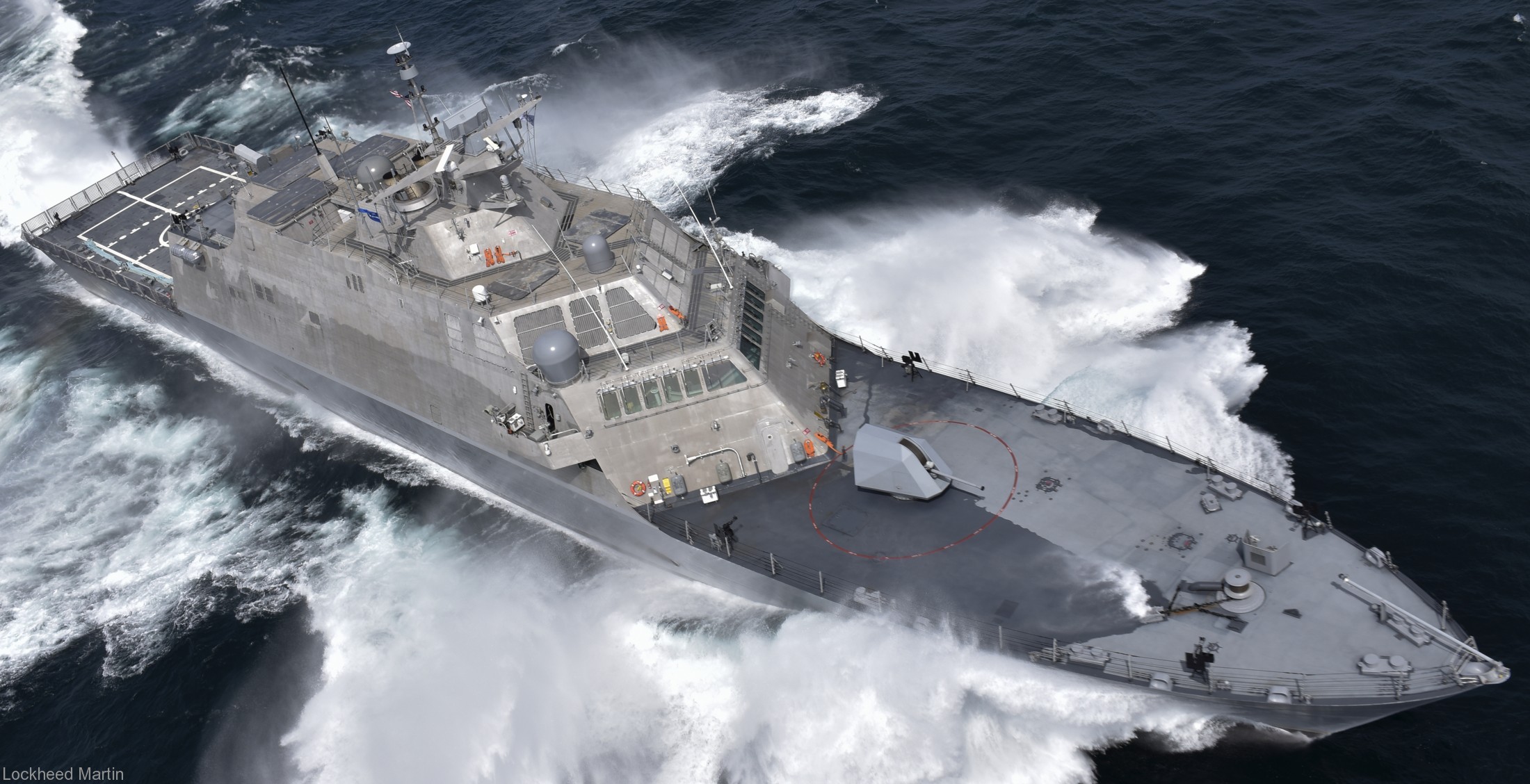lcs-7 uss detroit freedom class littoral combat ship us navy 23 acceptance trials lake michigan