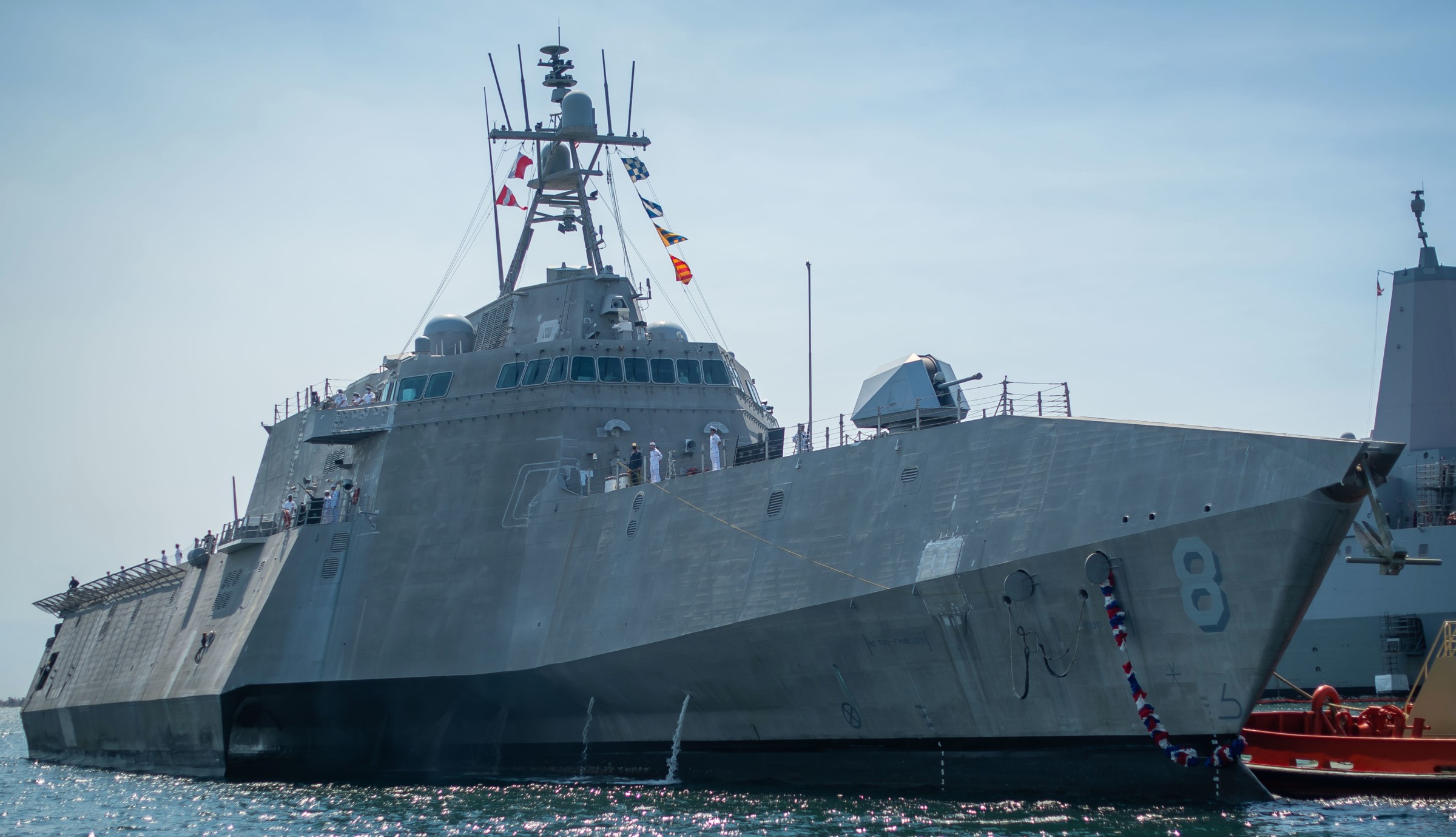 lcs-8 uss montgomery independence class littoral combat ship us navy 10 san diego naval base california