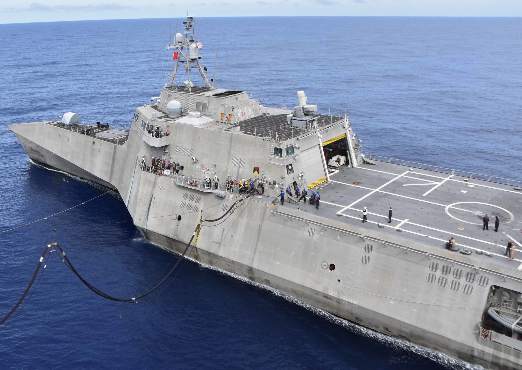 lcs-8 uss montgomery independence class littoral combat ship us navy 15 philippine sea