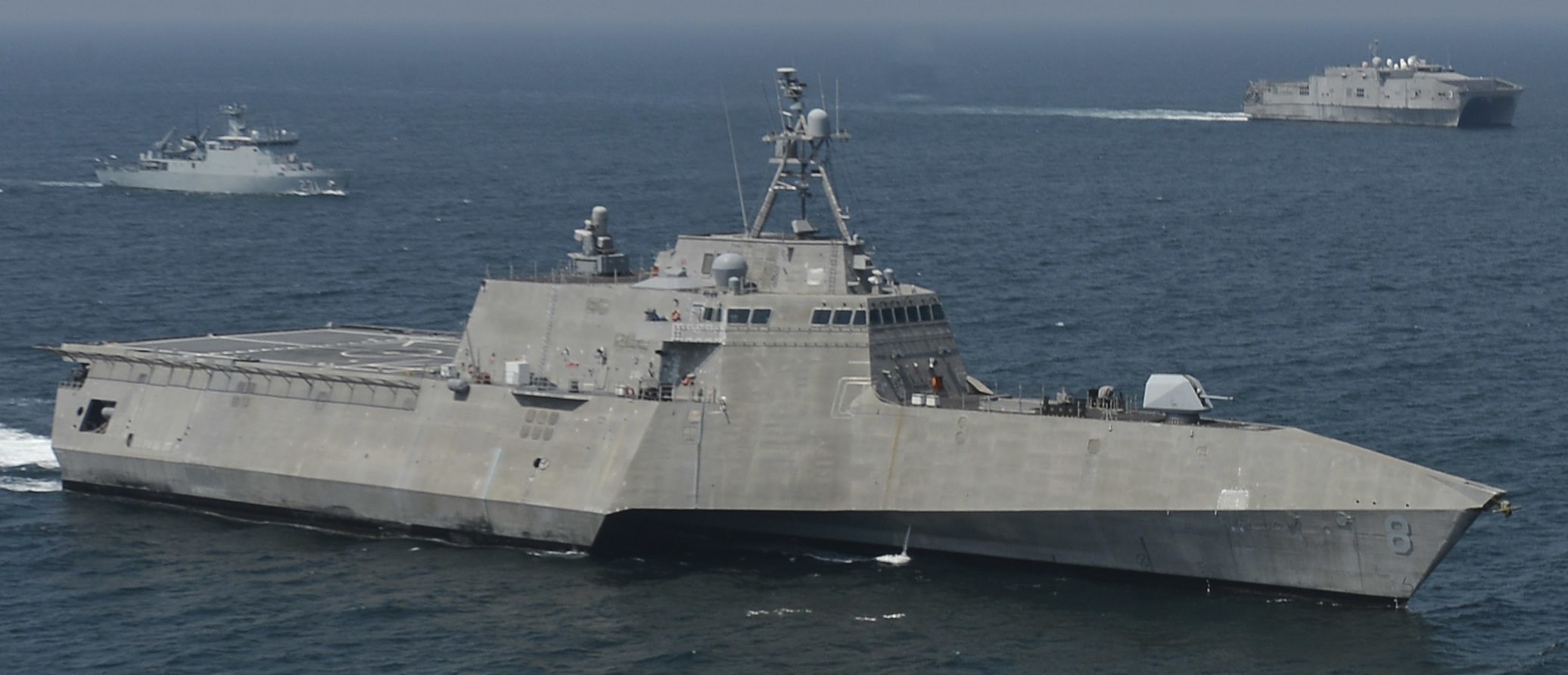 lcs-8 uss montgomery independence class littoral combat ship us navy 36 mta exercise