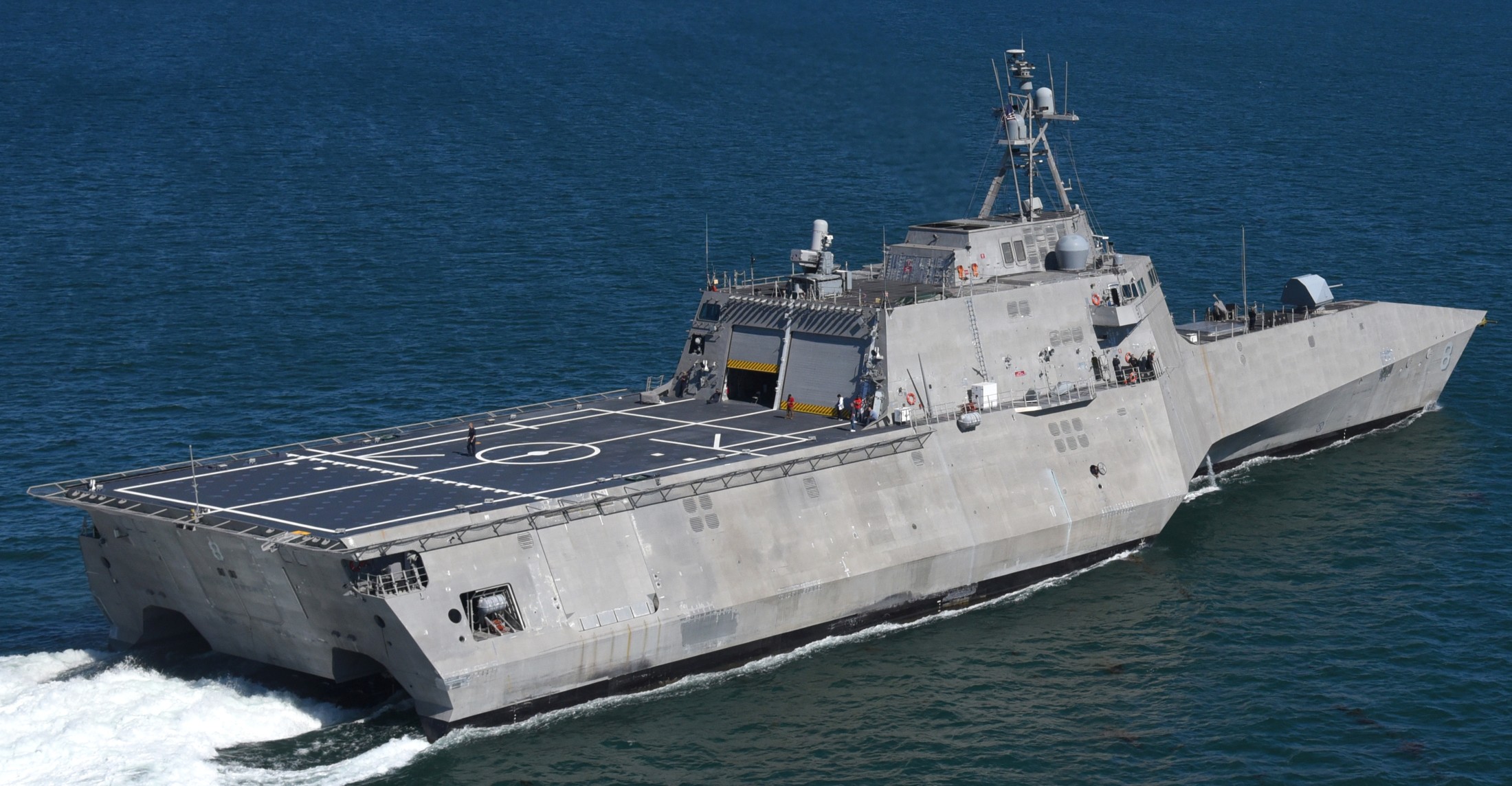 lcs-8 uss montgomery independence class littoral combat ship us navy austal usa mobile alabama 55x