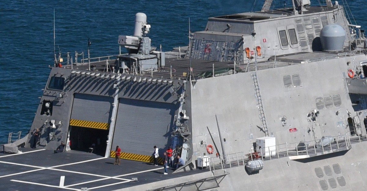 lcs-8 uss montgomery independence class littoral combat ship us navy 55a mk.15 mod.31 searam ciws