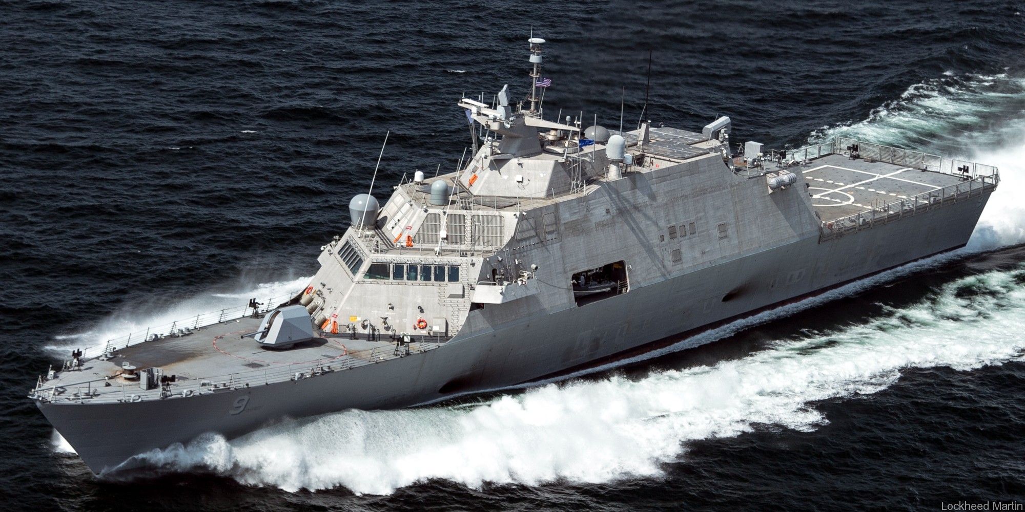 lcs-9 uss little rock freedom class littoral combat ship us navy 18 acceptance trials lockheed martin