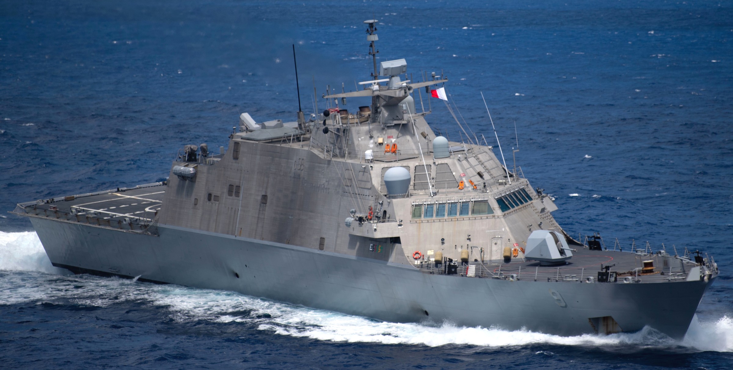 lcs-9 uss little rock freedom class littoral combat ship us navy 31 caribbean sea