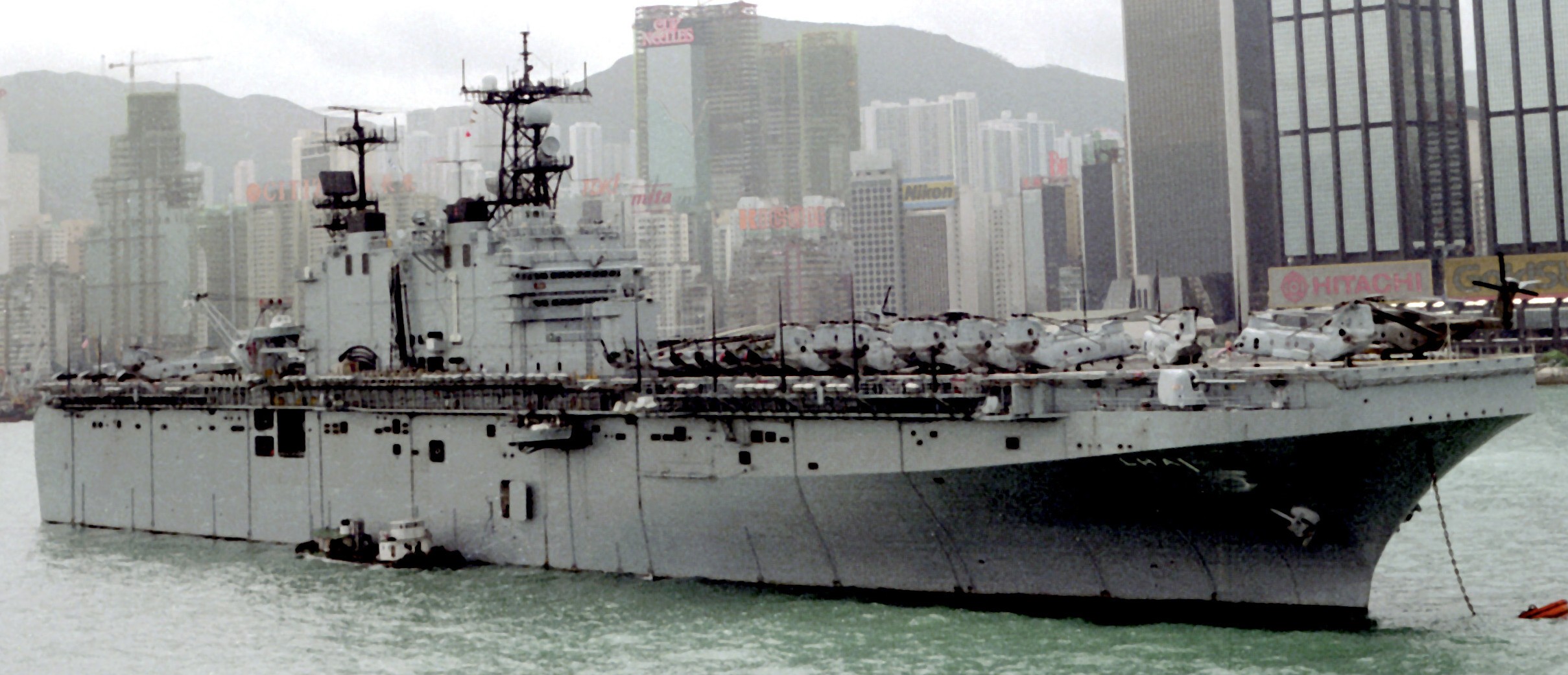 lha-1 uss tarawa amphibious assault ship us navy 11th meu soc marines hmm-161 rein hong kong 84