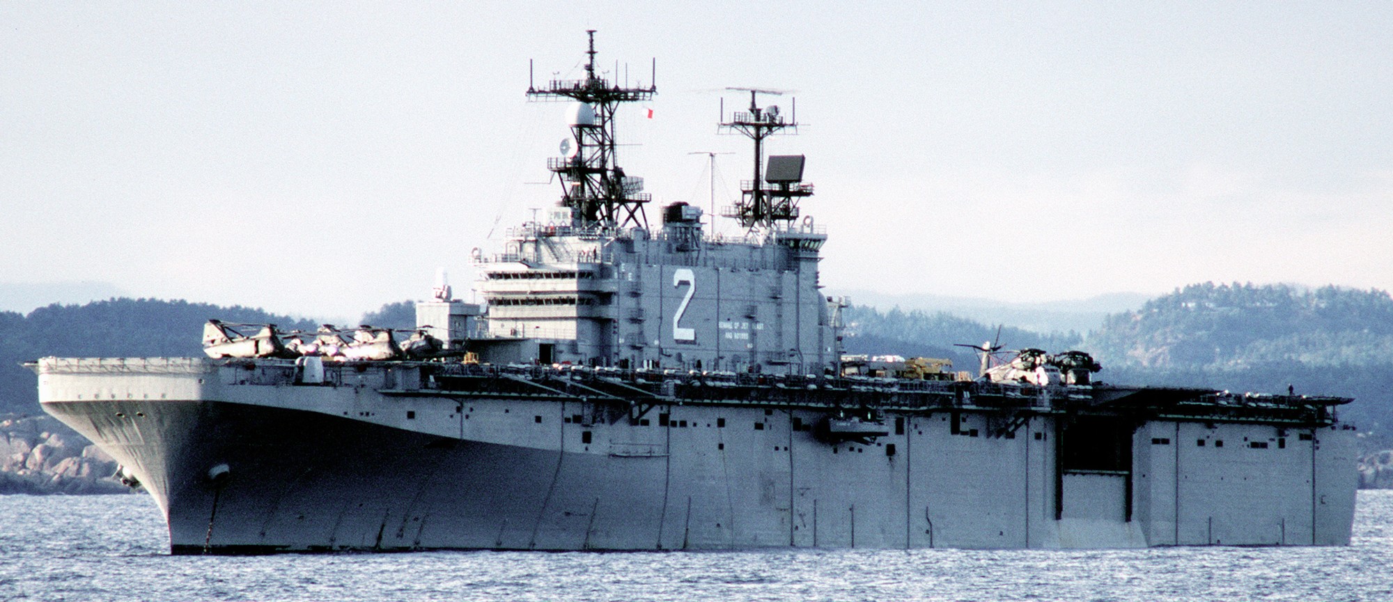 lha-2 uss saipan tarawa class amphibious assault ship us navy 22nd mau hmm-162 usmc nato exercise northern wedding 56