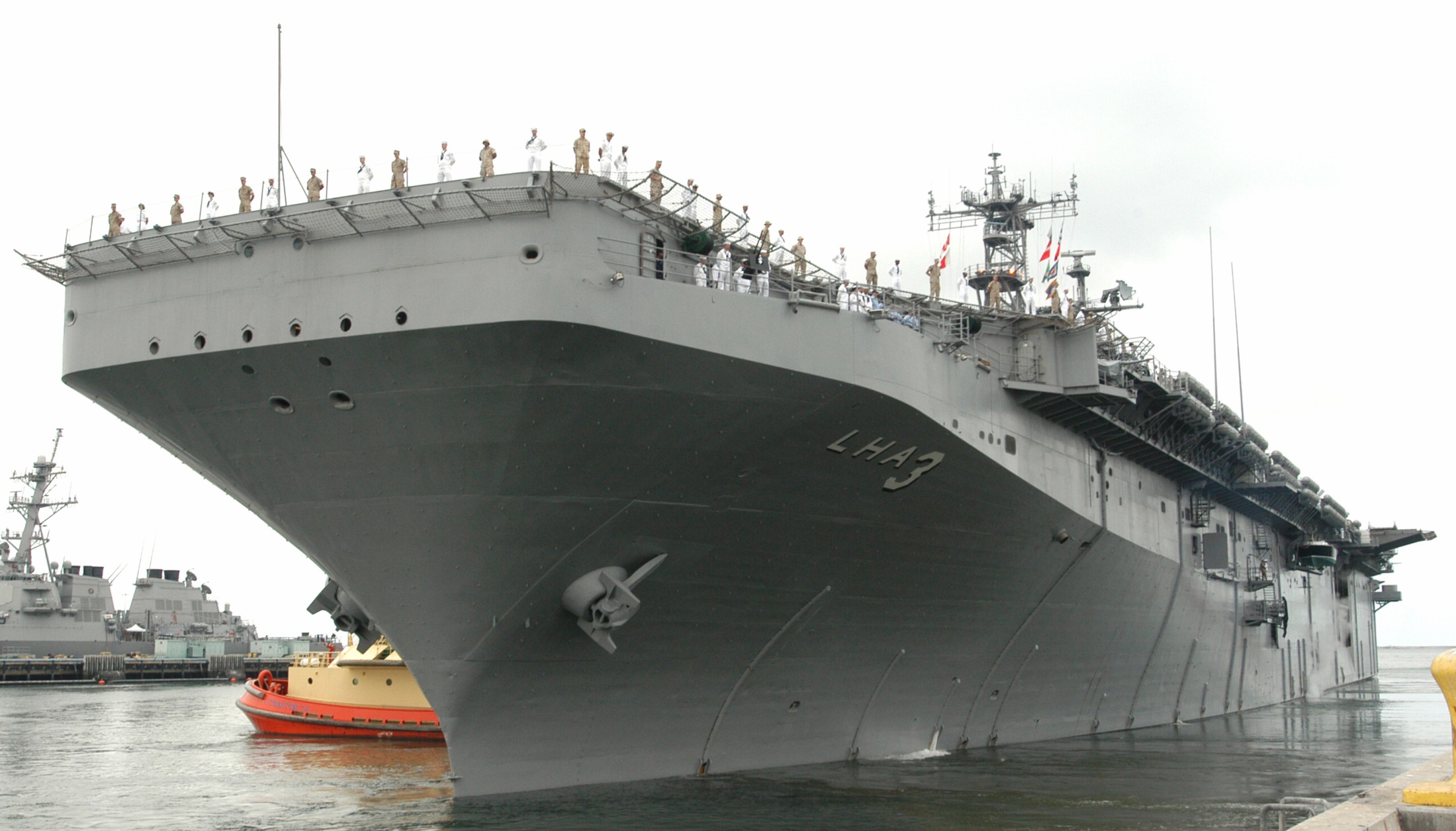 lha-3 uss belleau wood tarawa class amphibious assault ship us navy 06