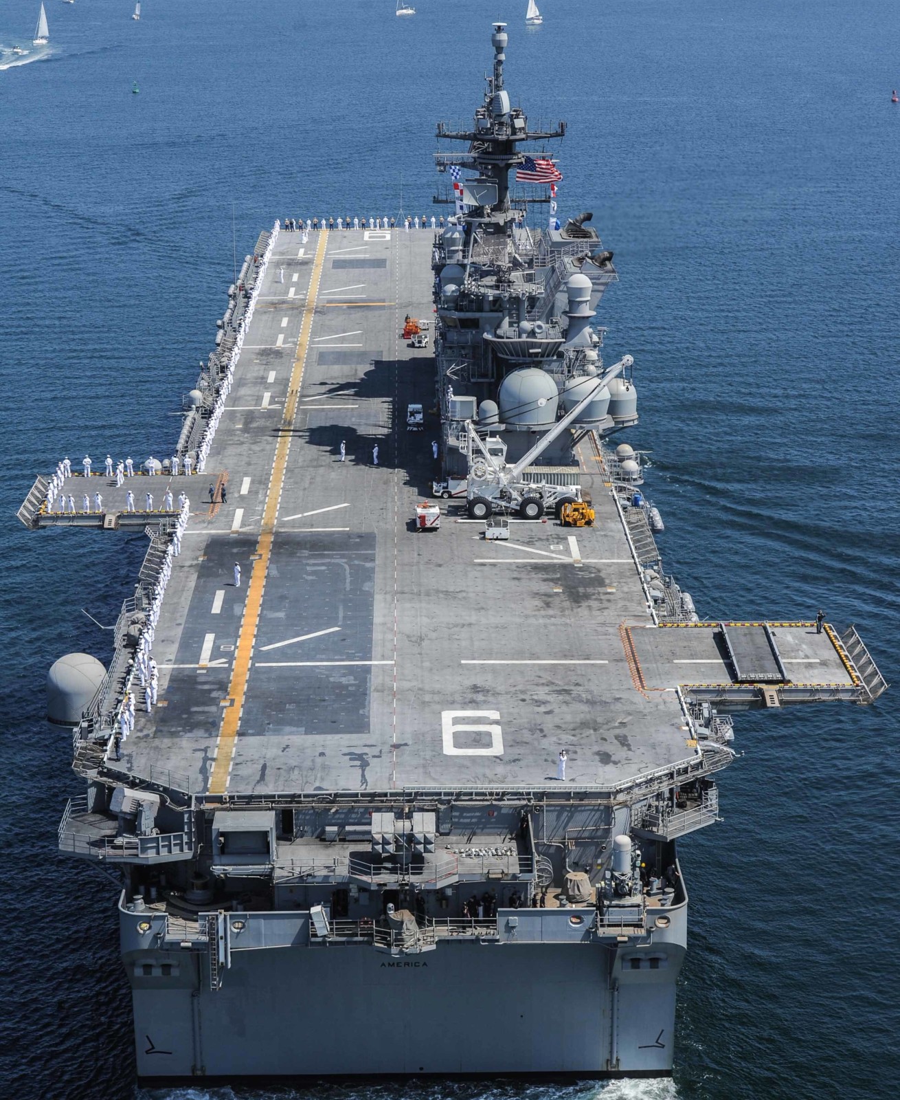 lha-6 uss america amphibious assault ship us navy 59 san diego fleet week 2016