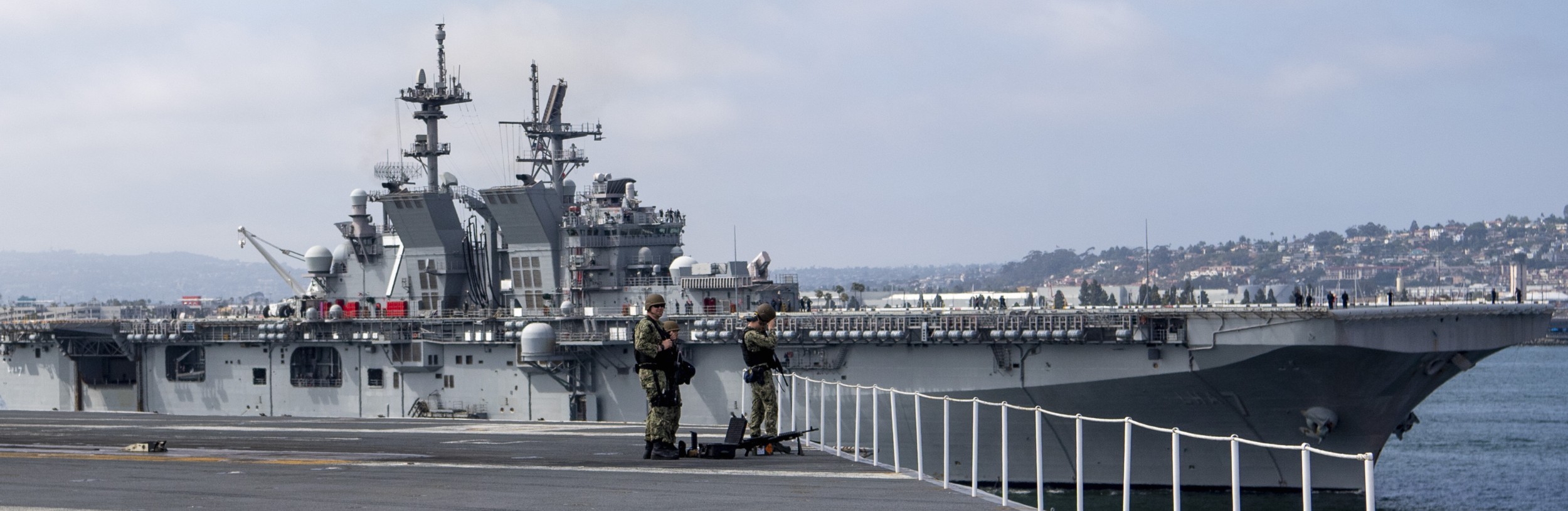 lha-7 uss tripoli amphibious assault ship landing navy nas north island san diego 2024 77